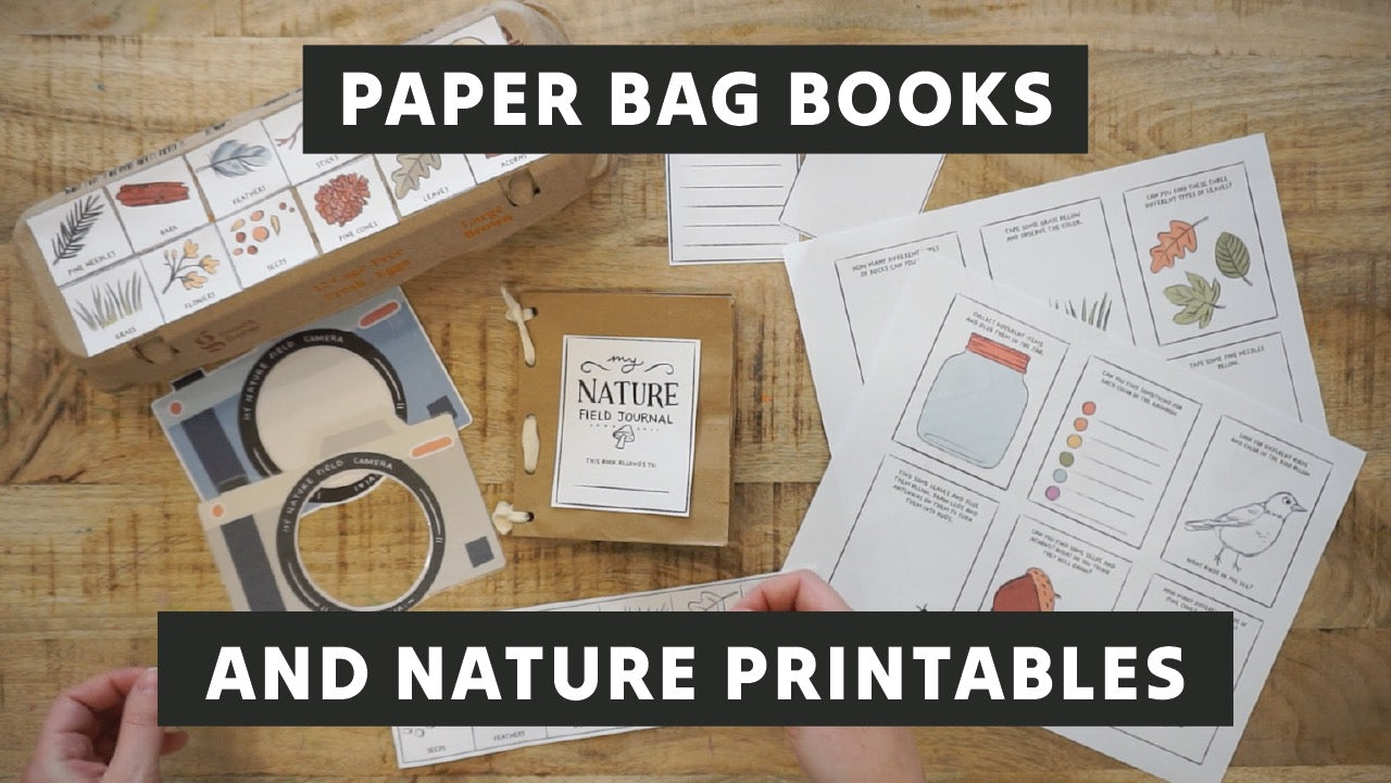 Nature Field Journals and Paper Bag Books